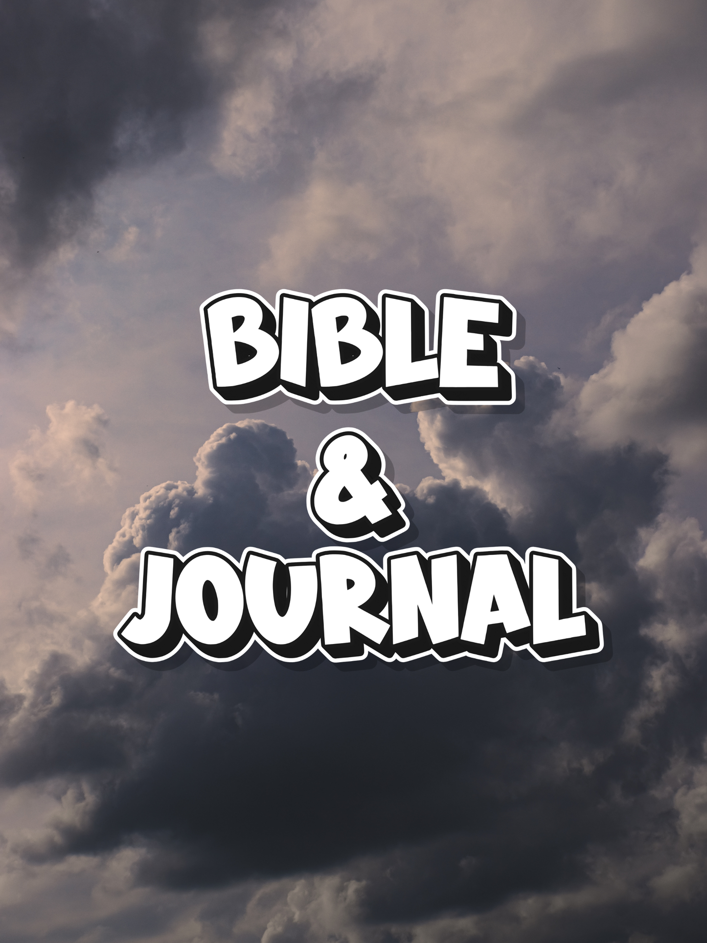 (For HIM)💙Journal, Bible